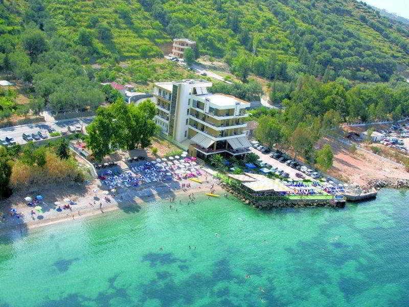 Paradise Beach Hotel Radhimë 외부 사진