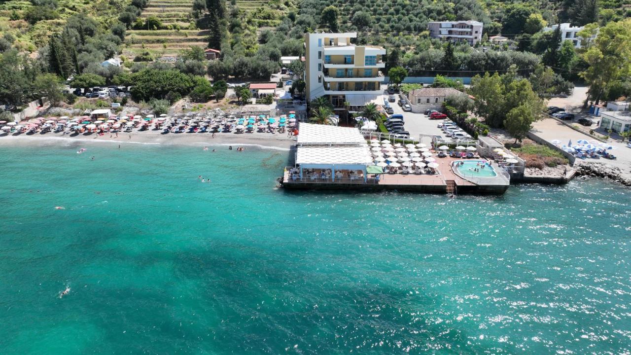 Paradise Beach Hotel Radhimë 외부 사진