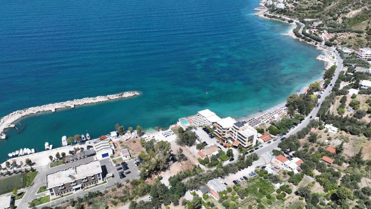 Paradise Beach Hotel Radhimë 외부 사진