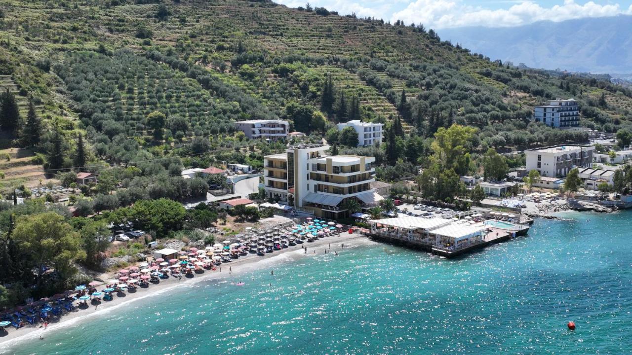 Paradise Beach Hotel Radhimë 외부 사진