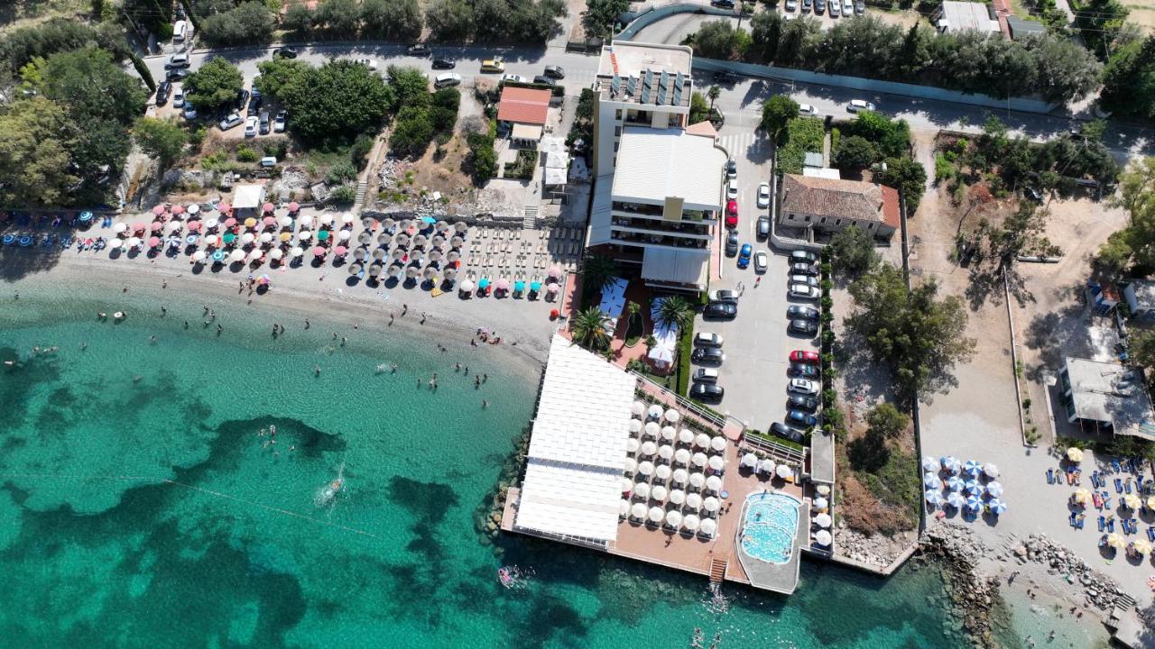 Paradise Beach Hotel Radhimë 외부 사진