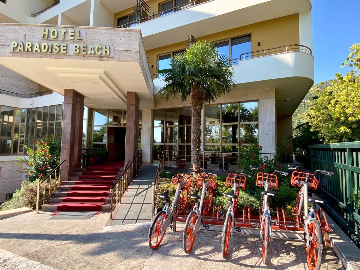 Paradise Beach Hotel Radhimë 외부 사진
