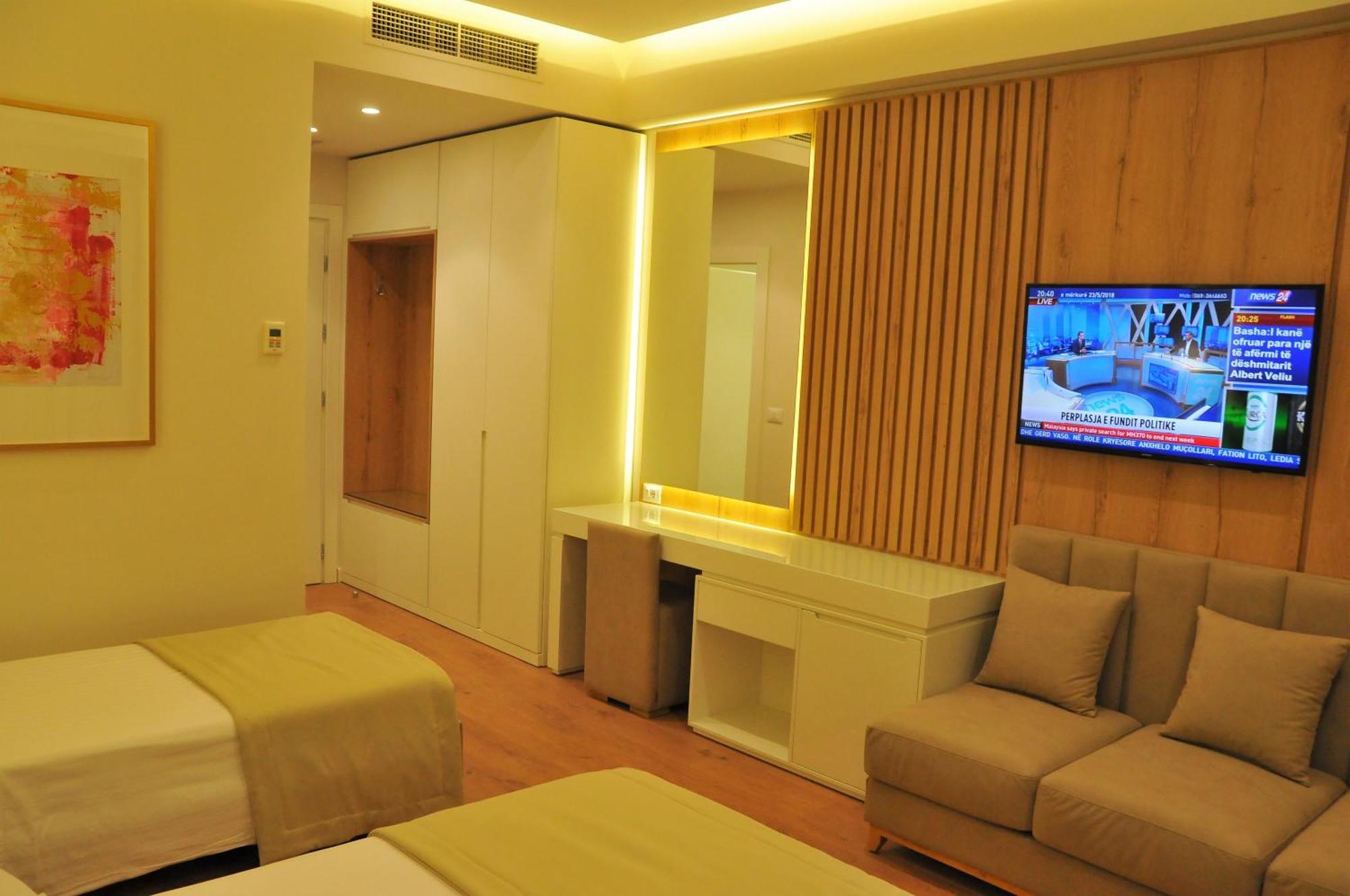 Paradise Beach Hotel Radhimë 객실 사진